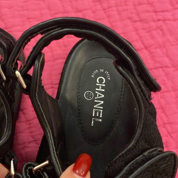 Chanel “Dad” sandals, US8 - Picture 5 of 9
